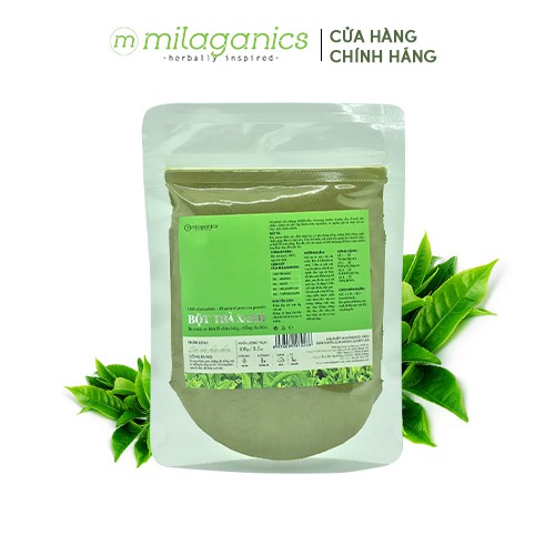 Bột Trà xanh MILAGANICS 100g