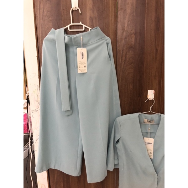 Sixdo newtag set bộ vest và quần xanh mới nguyên tag S/M