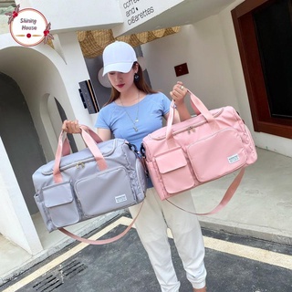 Túi thể thao thời trang mẫu mới túi tập thể dục nam nữ túi tập bơi tách khô và ướt túi du lịch một vai xách tay