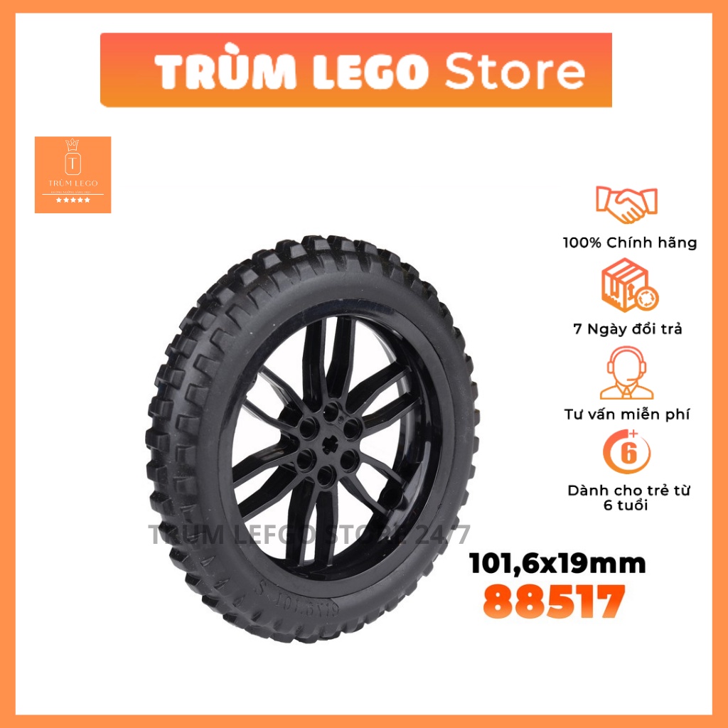 BÁNH XE LEGO TECHNIC BÁNH XE ĐỒ CHƠI NHIỀU KÍCH THƯỚC TƯƠNG THÍCH LEGO TECHNIC LEGO 9686 LEGO EDUCATION