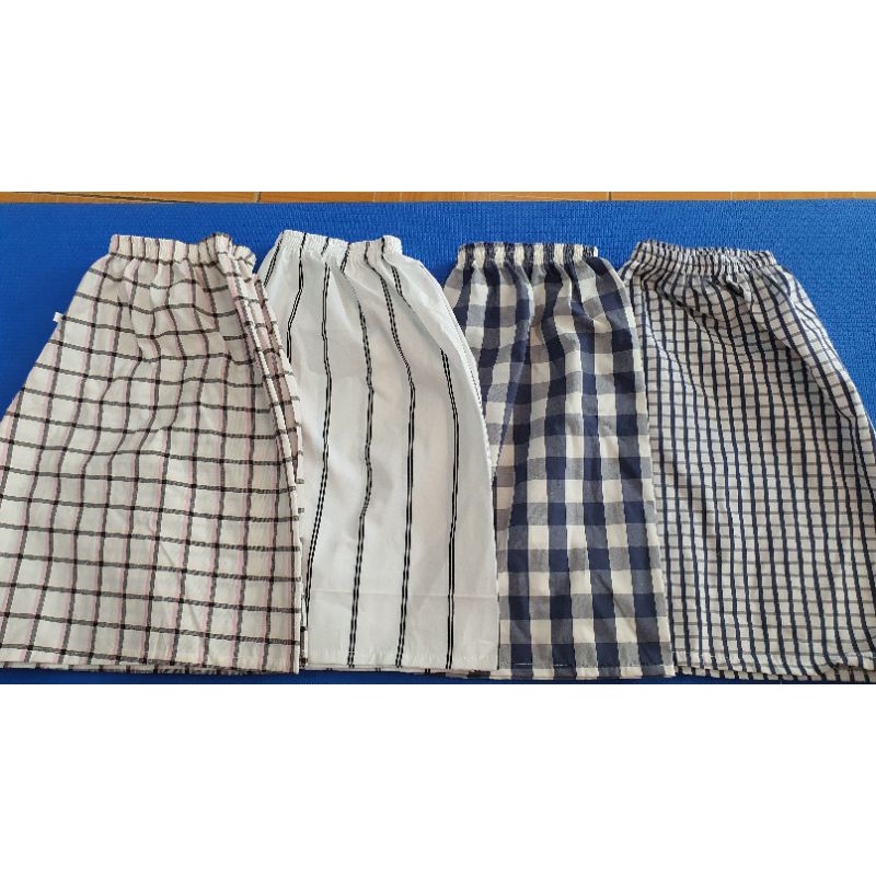 AP19 Giảm 20% - Combo 3 quần đùi mặc nhà nam từ 45-75kg vải kate thấm hút mồ hôi