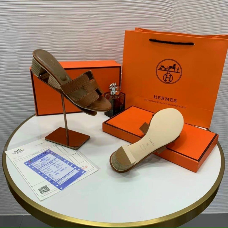 HÀNG FULL BOX CÓ SẴN Guốc lê gót vuông 5cm