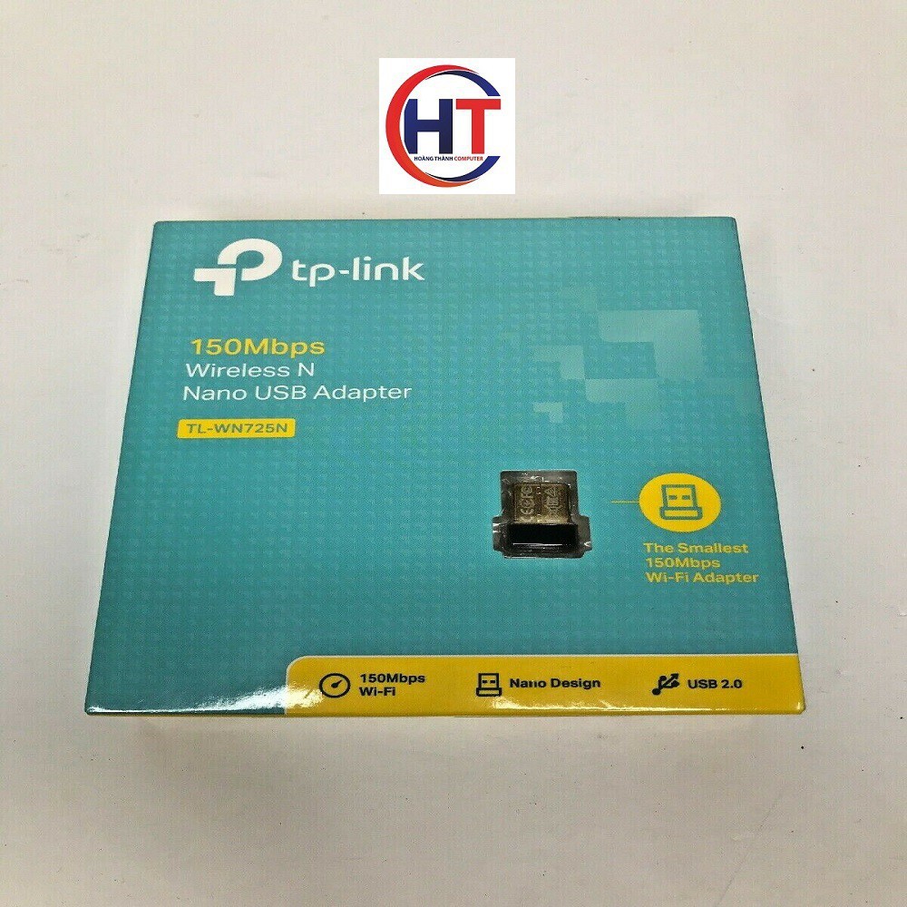 Thiết bị thu wiffi, Cạc mạng không dây TP-Link TL-WN725N 150Mbps | BigBuy360 - bigbuy360.vn