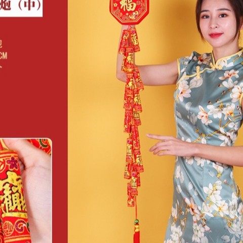 Giá sỉ - Dây pháo giả nhiều kích thước - Phụ kiện Halu