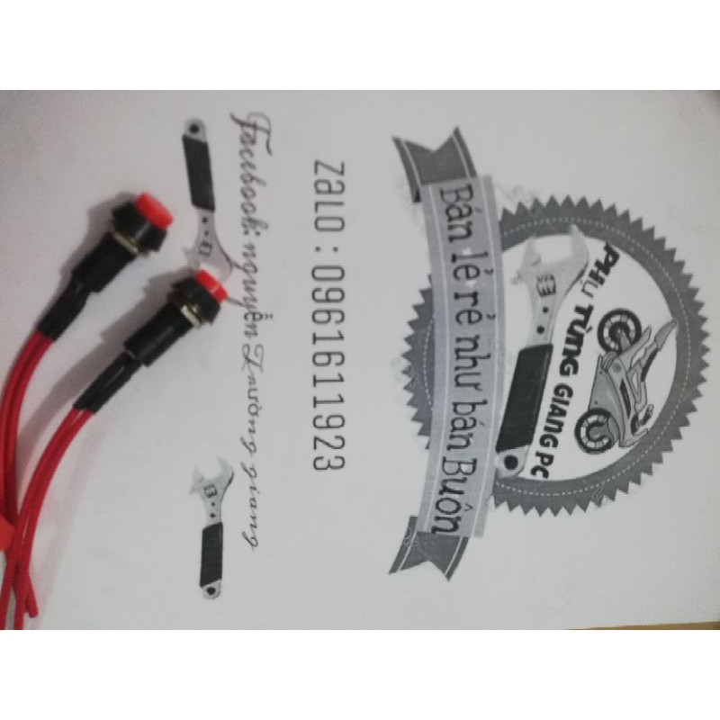 công tắc tròn ấn nhả dùng chế độ mạch chuyển chế độ(giá 1 chiếc)