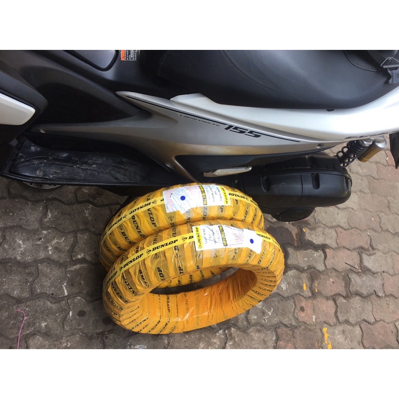 DUNLOP lắp NVX V1 and V2 size zin 110/80-14 và 140/70-14