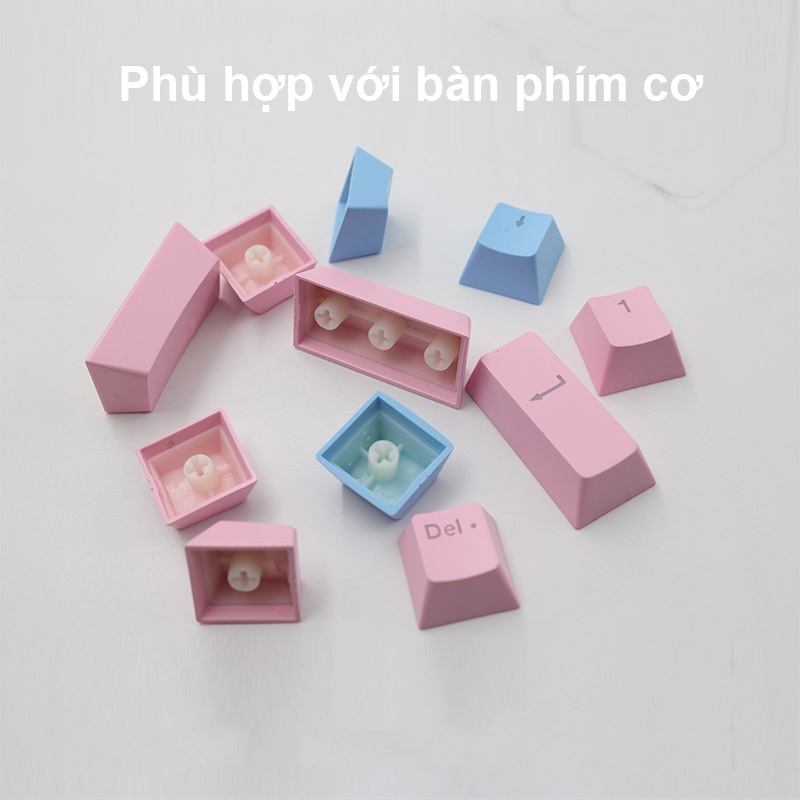 Keycap ABS xuyên led Doubleshot Profile OEM phối màu theo sở thích dành cho bàn phím cơ