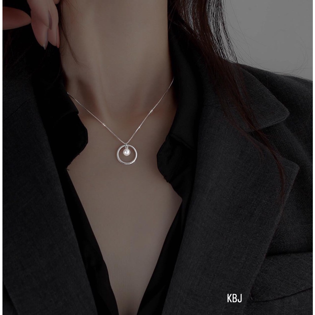 Dây chuyền nữ, chuẩn bạc ý 925, kiểu dáng mẫu mới