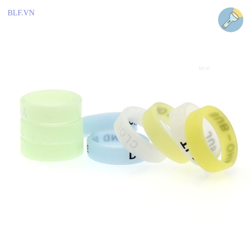 (set 4 cái) Vòng silicon 22mm trang trí, chống trượt cho EDC