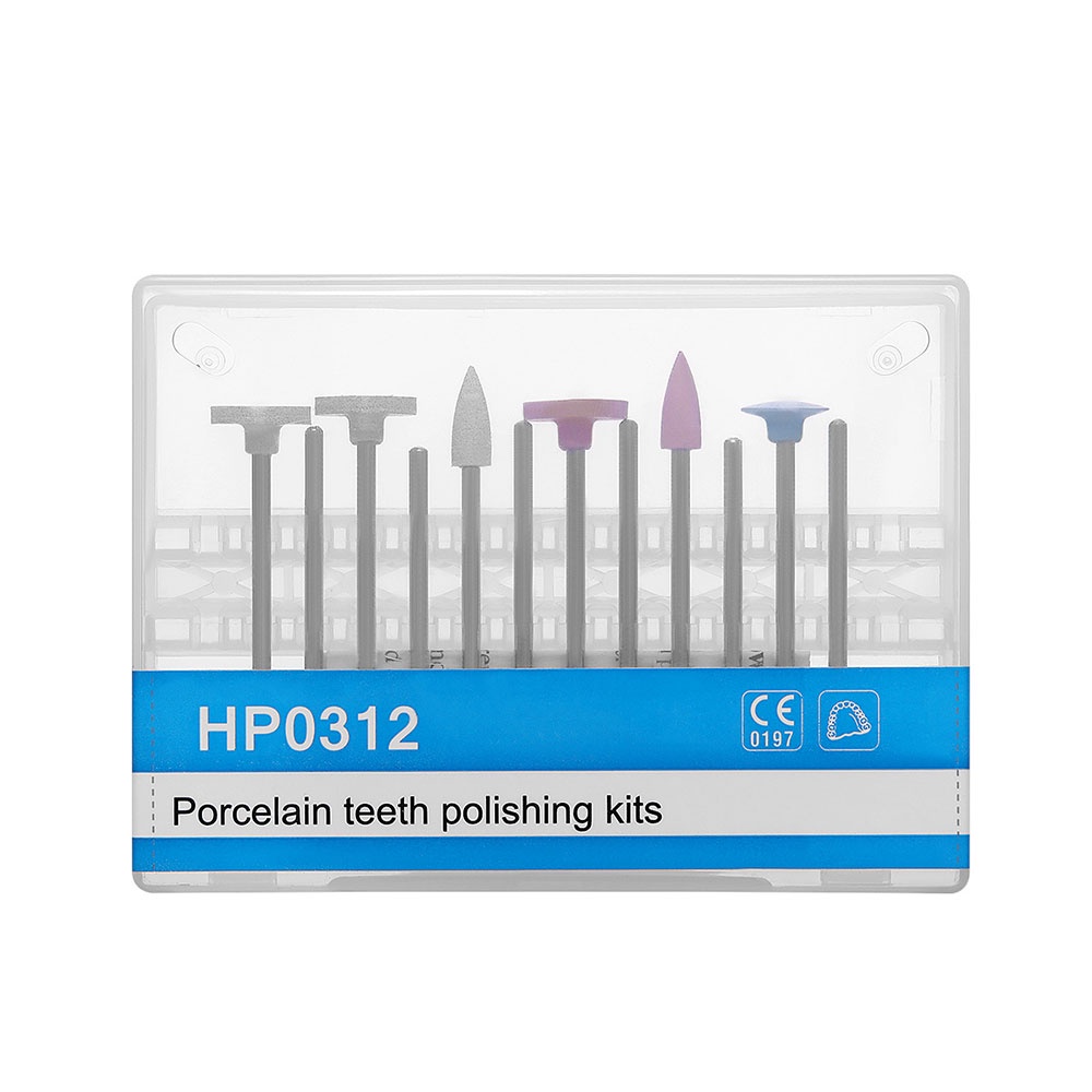 Set 12 Dụng Cụ Đánh Bóng Răng Tốc Độ Thấp HP 0312