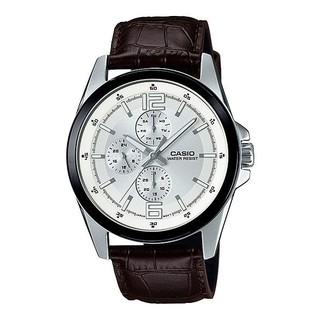 Đồng hồ nam dây da Casio MTP-E306L