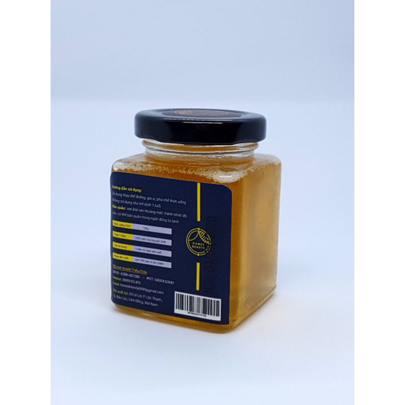 Mật ong nguyên chất hoa Xuyến Chi Tây Nguyên ❤️FREESHIP❤️ cao cấp Honey Beauty 105ml có bảo hành