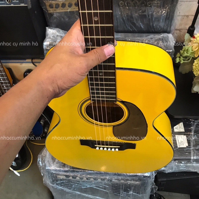 Guitar Acoustic Kasuga F-9 (Japan 1972). Guitar Nhật xịn đã qua sử dụng