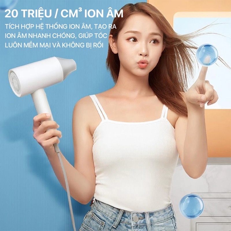 MÁY SẤY TÓC Bổ Sung ion âm Xiaomi Youpin SHOWSEE A1-W CHÍNH HÃNG FULLBOX