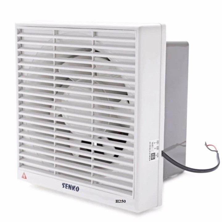 Quạt Hút Tường Thông Gió 2 chiều Senko H100, H150, H200, H250- Hàng chính hãng BH 24 tháng.