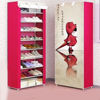 Tủ vải đựng giày dép 7 tầng