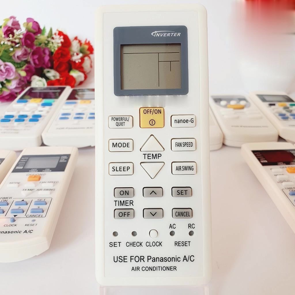 Remote máy lạnh panasonic - Điều khiển điều hòa Panasonic hàng loại 1, bảo hành 1 đổi 1 30 ngày