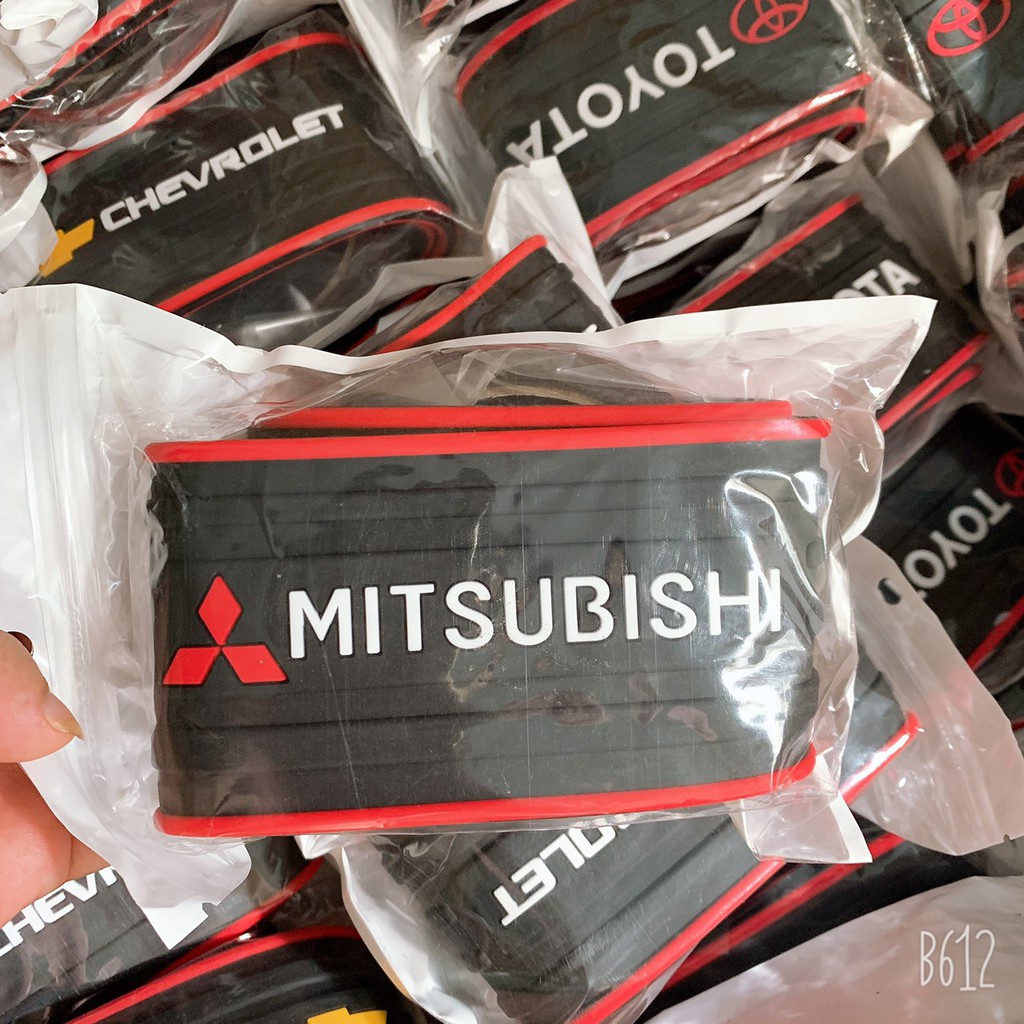 MITSUBISHI - Nẹp Dán Logo MITSUBISHI Chống Trầy Xước Bảo Vệ Bậc Cửa Xe Hơi/ Bảo Vệ Cốp Sau Xe Hơi Bền Đẹp