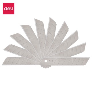 Lưỡi dao rọc giấy Deli, cỡ lớn, loại 8 lưỡi  -E2011