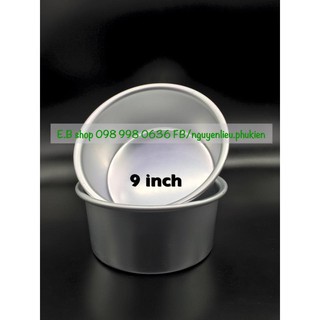 KHUÔN NƯỚNG BÁNH KHUÔB TRÒN ĐẾ LIỀN CỠ LỚN 22CM - 25CM