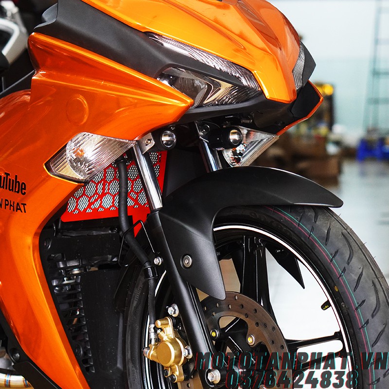 Full bộ trợ sáng mini bi cầu Exciter 155 VVA.