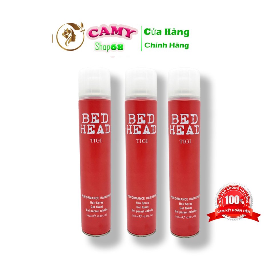 Gôm Xịt Tóc , Keo Xịt Tóc TIGI Bed Head Hard Head - 380ml. Tạo Kiểu Và Giữ Nếp Cho Tóc. HÀNG CHÍNH HÃNG