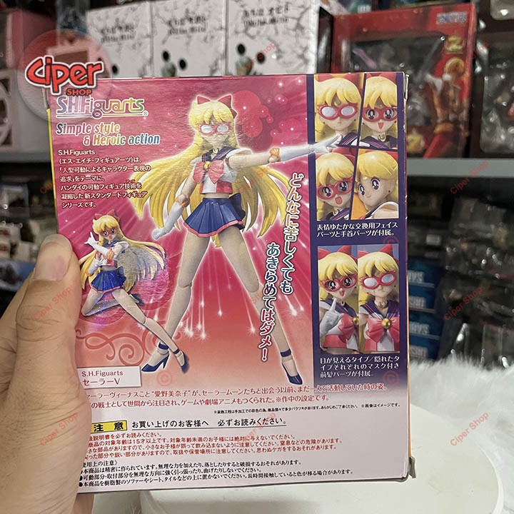 Mô hình Sailor Venus SHF - Thủy Thủ Sao Kim - Figure Action Sailor SHF