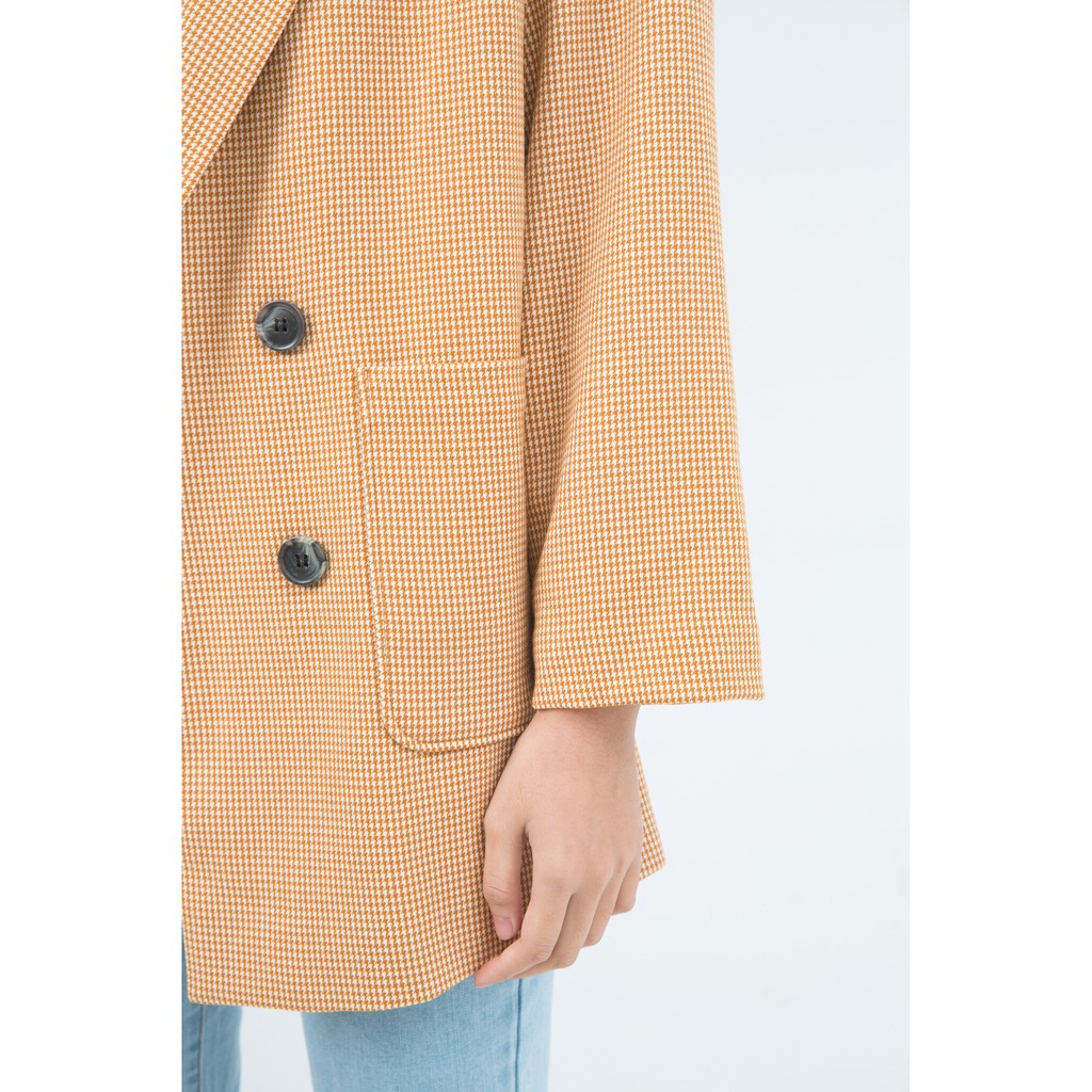 [NHẬP WABRTL5 GIẢM 10% TỐI ĐA 50K ĐH 250K ]Áo Vest nữ họa tiết kẻ IVY moda MS 71B7717