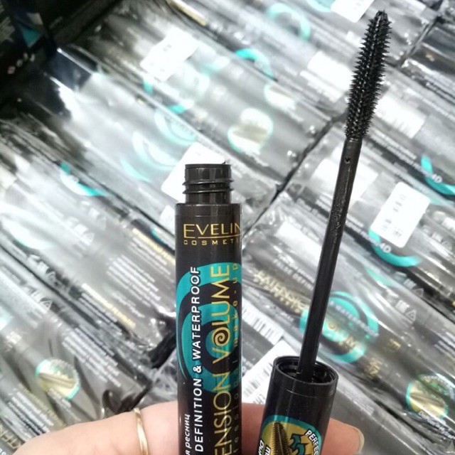 Mascara Eveline 4D  giúp dày mi, dài mi,kích thích mọc mi