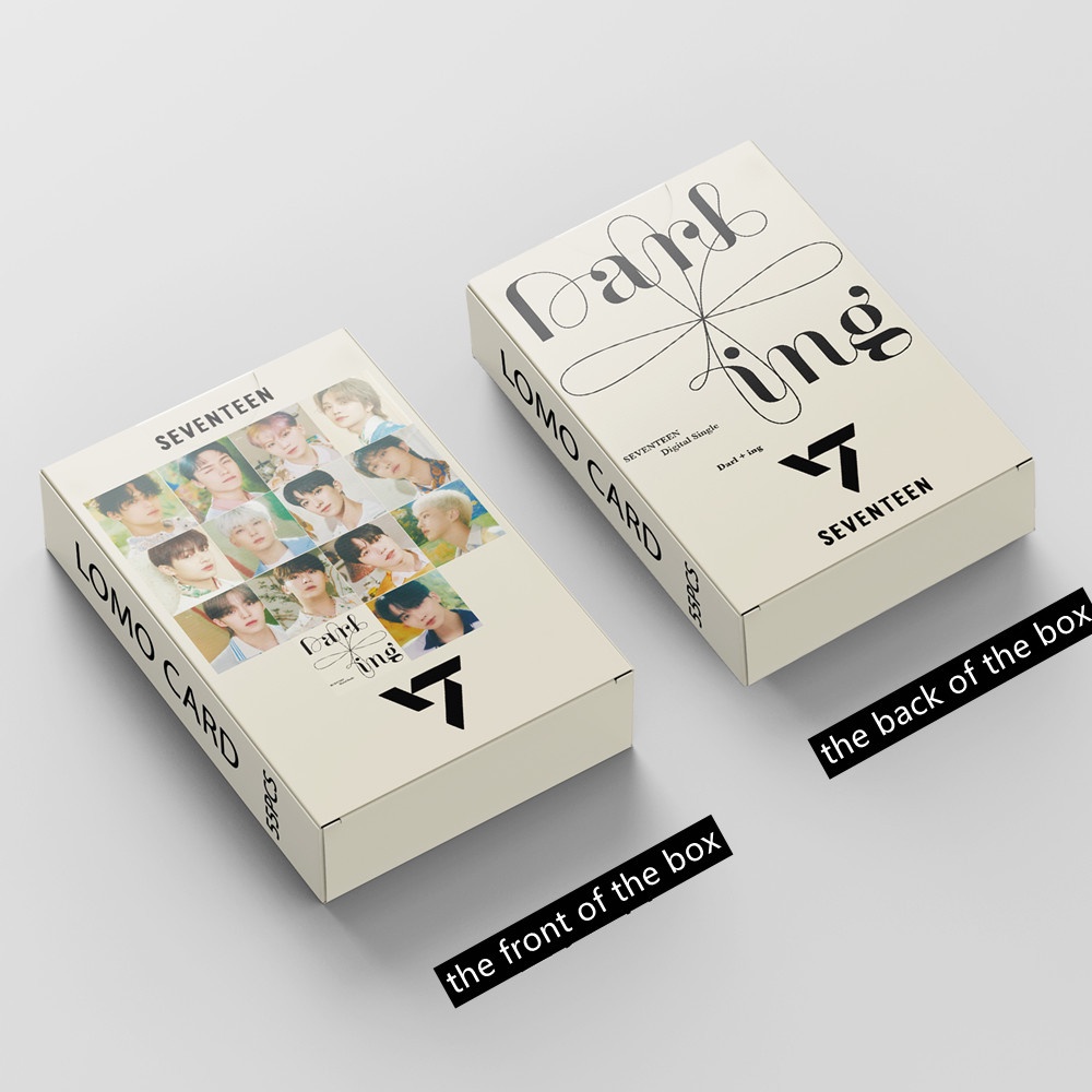 Hộp 55 Ảnh LOMO Card Nhóm Nhạc SEVENTEEN