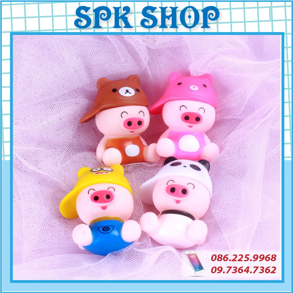 [FREESHIP❤️] Lợn Mũ Lệch Trang Trí