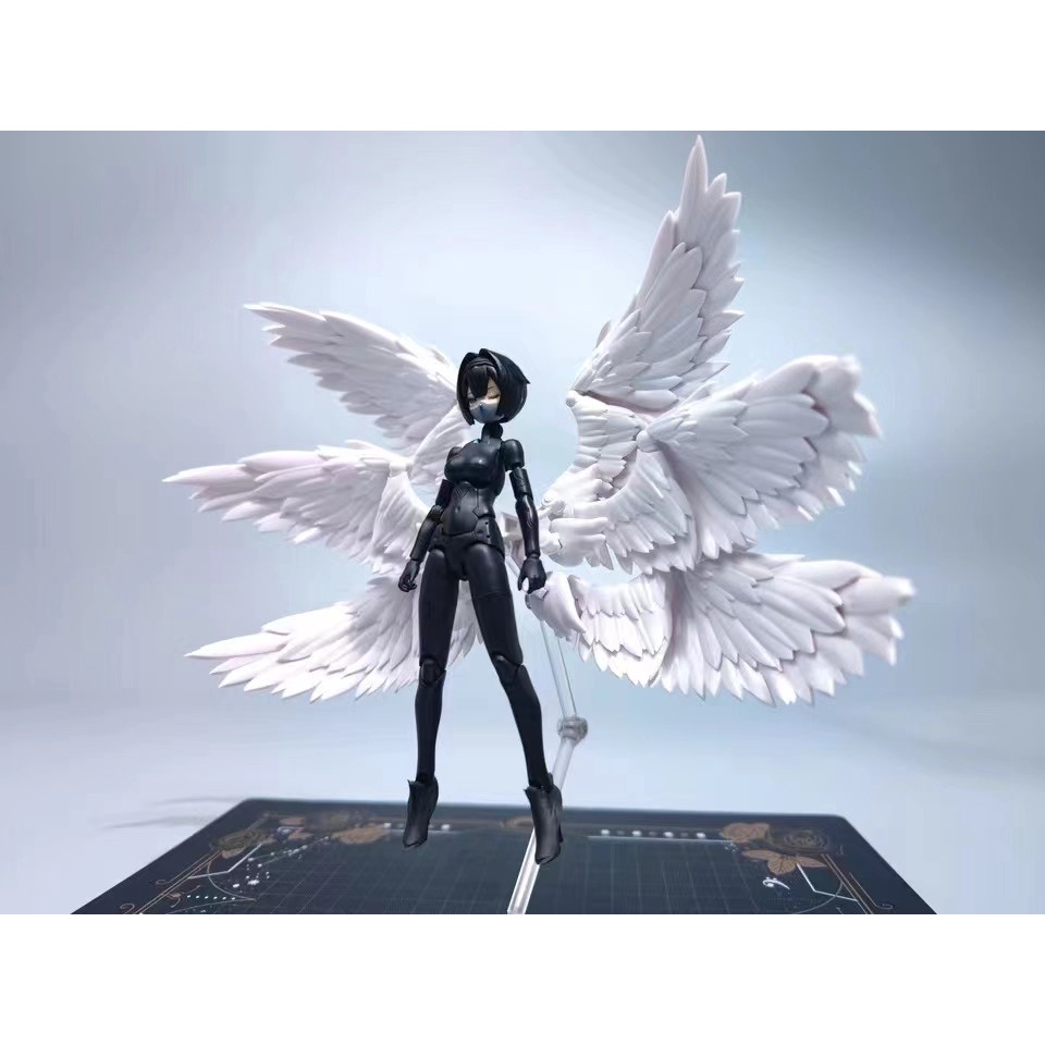 Mô Hình Lắp Ráp Phụ Kiện 6 Cánh Thiên Thần Roast Chicken Wings RCW cho HG RG Gundam kit 1/12 (tặng kèm bonus đợt đầu)
