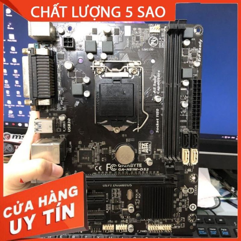 Main Giga h81 chính hãng đủ chặn giá rẻ TẶNG KÈM KEO TẢN NHIỆT