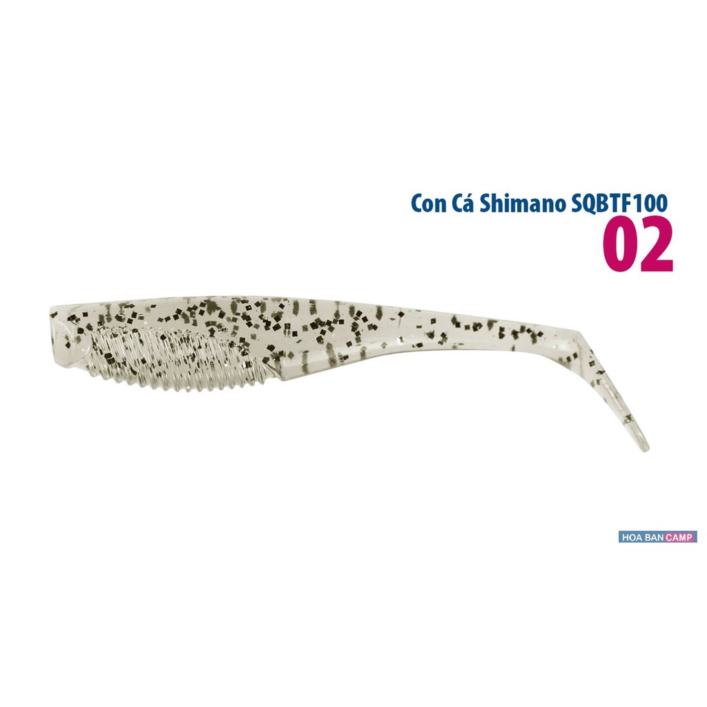 Mồi Mềm Con Cá Shimano Fish SQBTF100 | 10cm