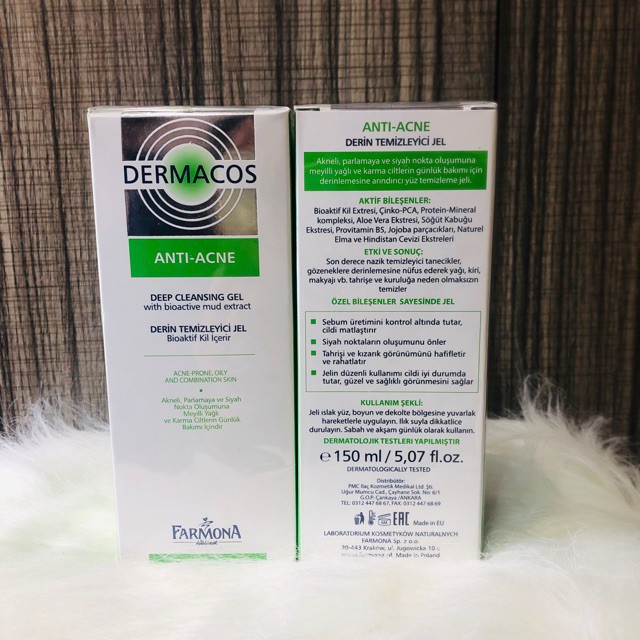 Sữa Rửa Mặt Dermacos Farmona Giảm Viêm, Ngừa Mụn Mủ 150 ml | BigBuy360 - bigbuy360.vn