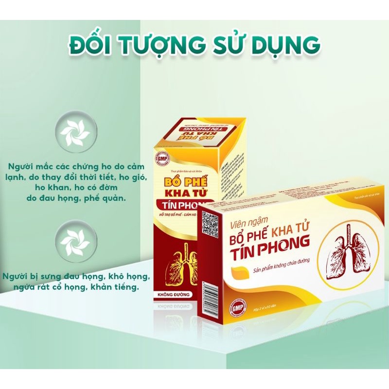 Siro Giảm Ho Bổ Phế Kha Tử Tín Phong 125ml