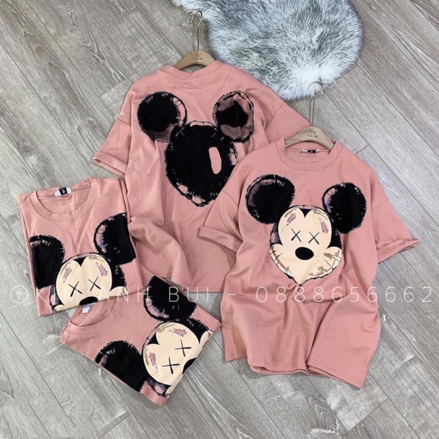 Combo Áo phông mickey + hộp