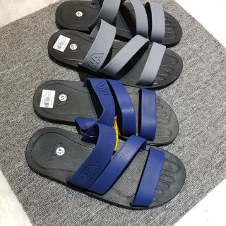 Dép cao su 3 quai. Về sẵn 2 màu xám(41,2/42,2/43) và xanh(39-43)
