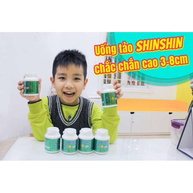 Tảo hỗ trợ tăng chiều cao Shinshin Kakumei Nhật Bản - Tảo shin shin tăng chiều cao cho bé , hộp 300 viên