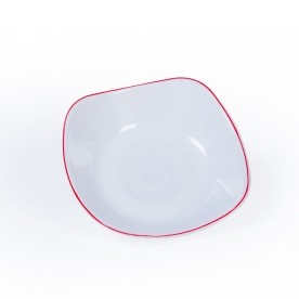 Chén đĩa gia vị 8.5 x 2.5 cm sốt Guang Yang, Teriyaki, Bulgogy / Dĩa tương melamine phíp F-CV01