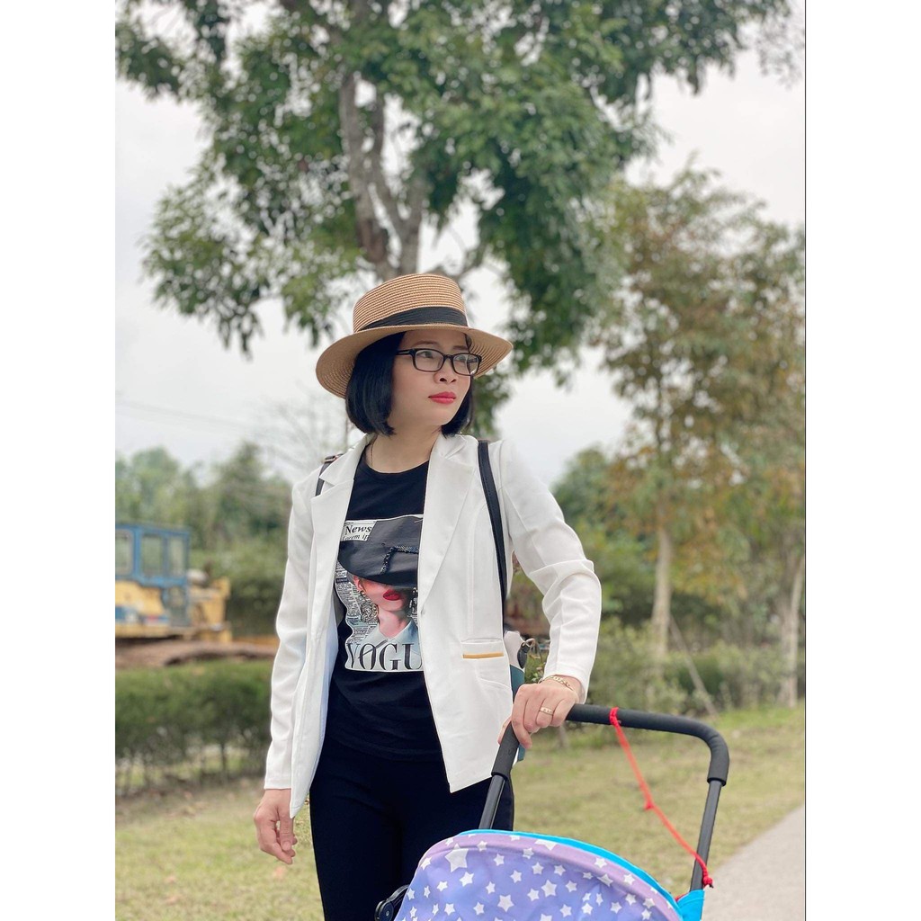 Áo vest nữ dài tay. Áo vest công sở hàng 1 có túi thật 2 bên để vừa điện thoại size S-XL | BigBuy360 - bigbuy360.vn