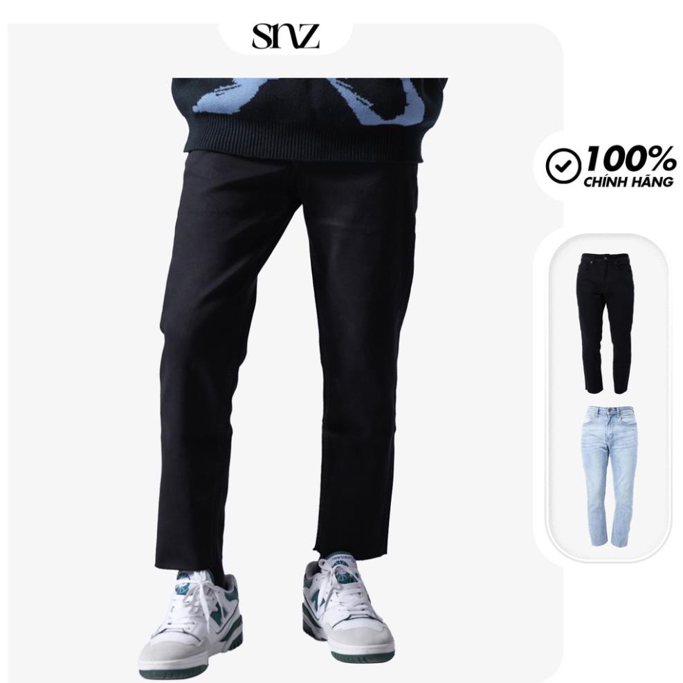 Quần jeans dáng ngắn chất cotton co giãn tốt bền màu form trẻ trung SNAZZY JEAN CROP !