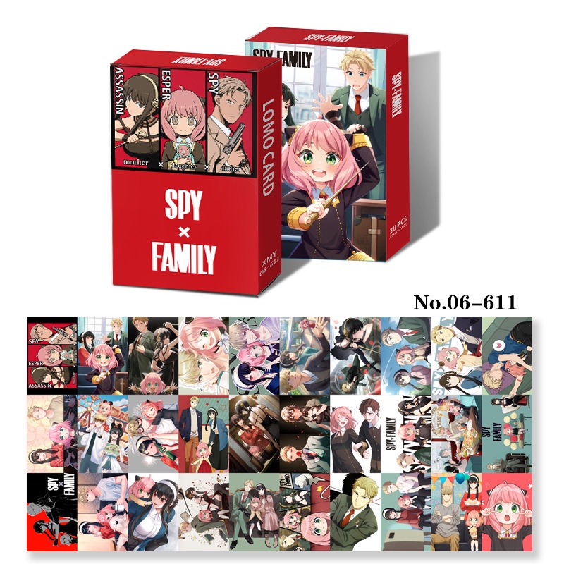 SPY X FAMILY,Tokyo Revengers,JOJO,SLAM DUNK,Demon Slayer,My Hero Academia,Attack on Titan,Jujutsu Kaisen,ONE PIECE,Genshin Photocard Lomo Card