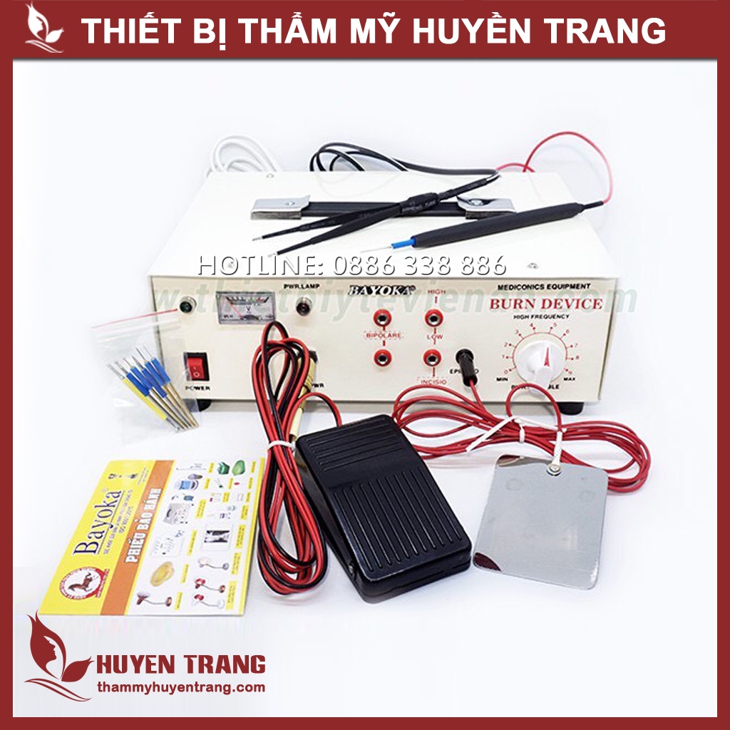 Máy Đốt Cao Tần, Đốt Nốt Ruồi Tàn Nhang, Mụn Thịt, Mụn Cơm, Trĩ Nội, Trĩ Ngoại, Sùi Mào Gà NANOCEE