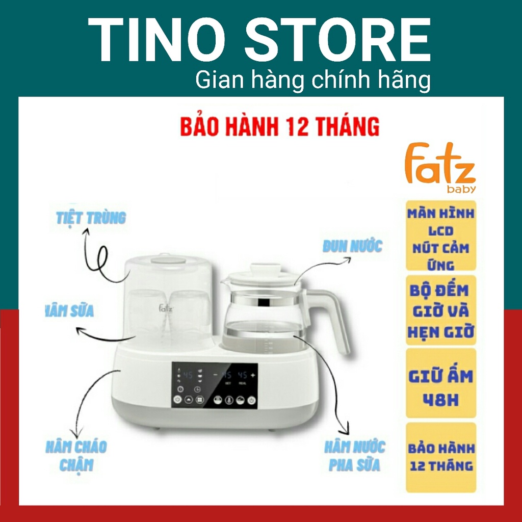 Máy Tiệt Trùng Và Hâm Nước Pha Sữa Multimax 1 Fatz Baby FB900 - CHÍNH HÃNG