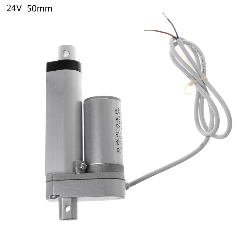 Bộ Điều Khiển Động Cơ Tuyến Tính Tuyến Tính 24V 30mm / s 300N Stroke 50 / 100 / 1