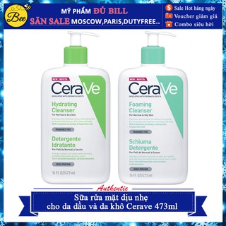 Sữa rửa mặt Cerave dịu nhẹ cho mọi loại da