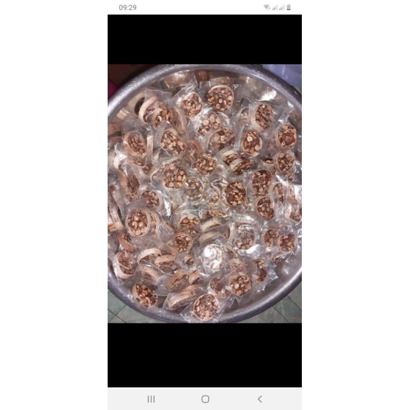 Kẹo chuối cuốn bánh tráng nhà làm 500g chuyên bỏ sỉ