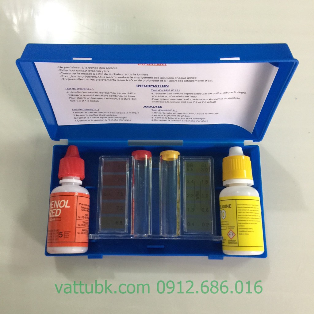 Bộ thử nước bể bơi - BTN