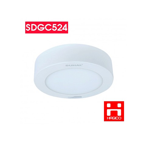 Bóng led Ốp Trần Nổi Duhal 24W Tròn SDGC524 KDGC524 ánh sáng trắng
